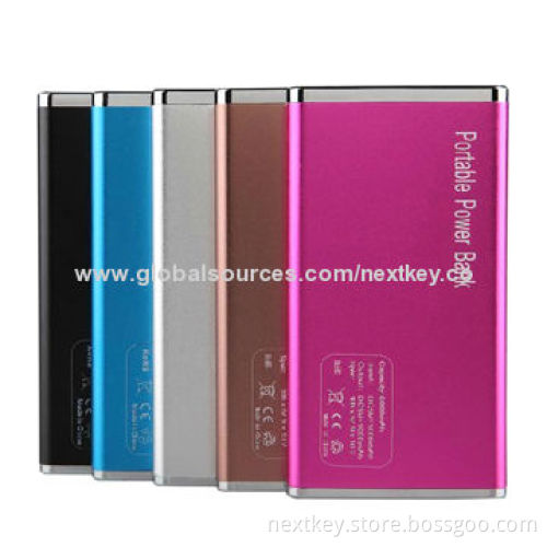 Ultra-Slim Dual USB Ports Power Banks, 11,400mAh with 10-11 Hours Charging Time